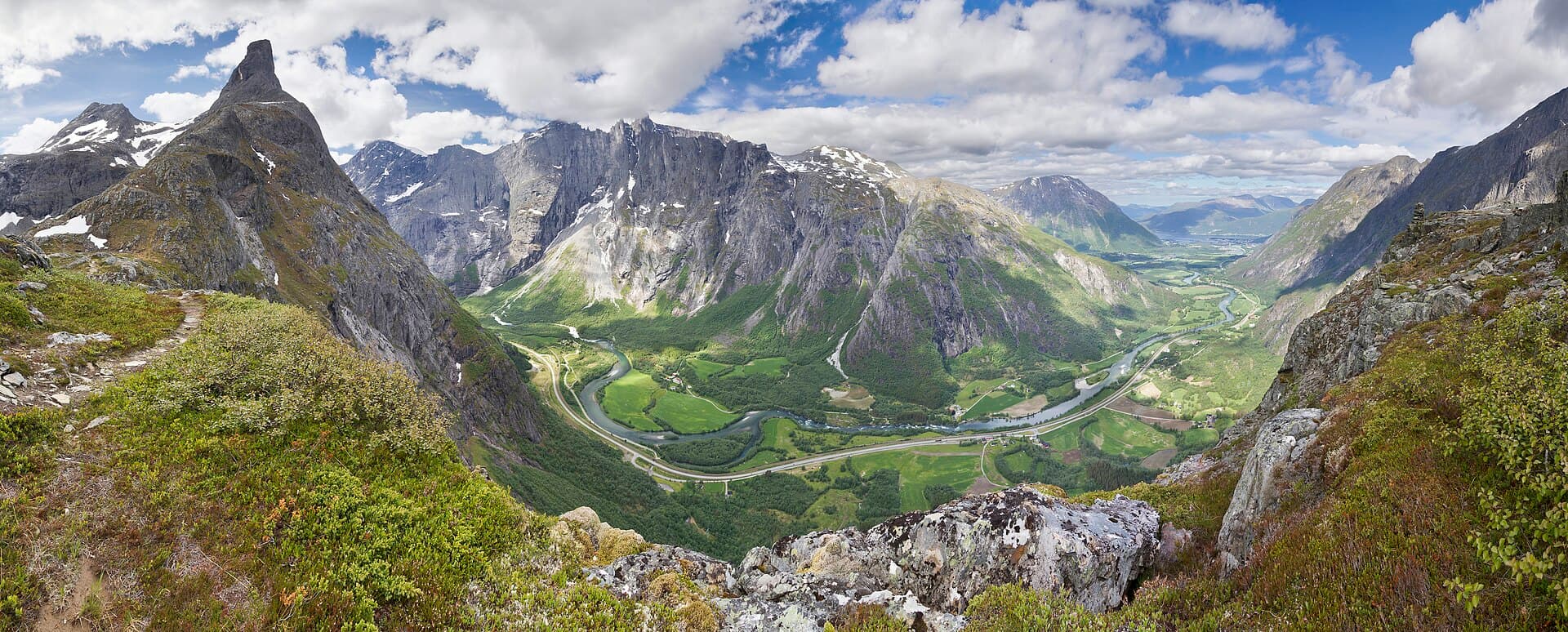 Romsdalen from Litlefjellet