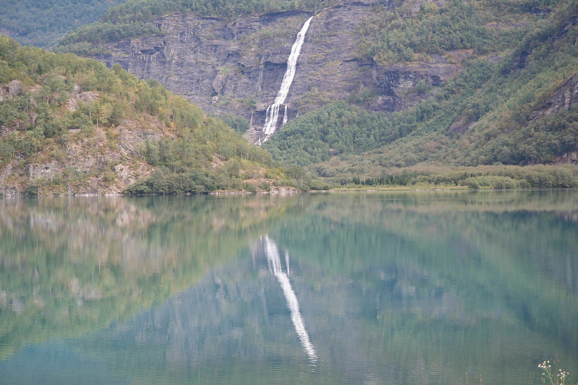 The head of the Sognefjord at Skjolden