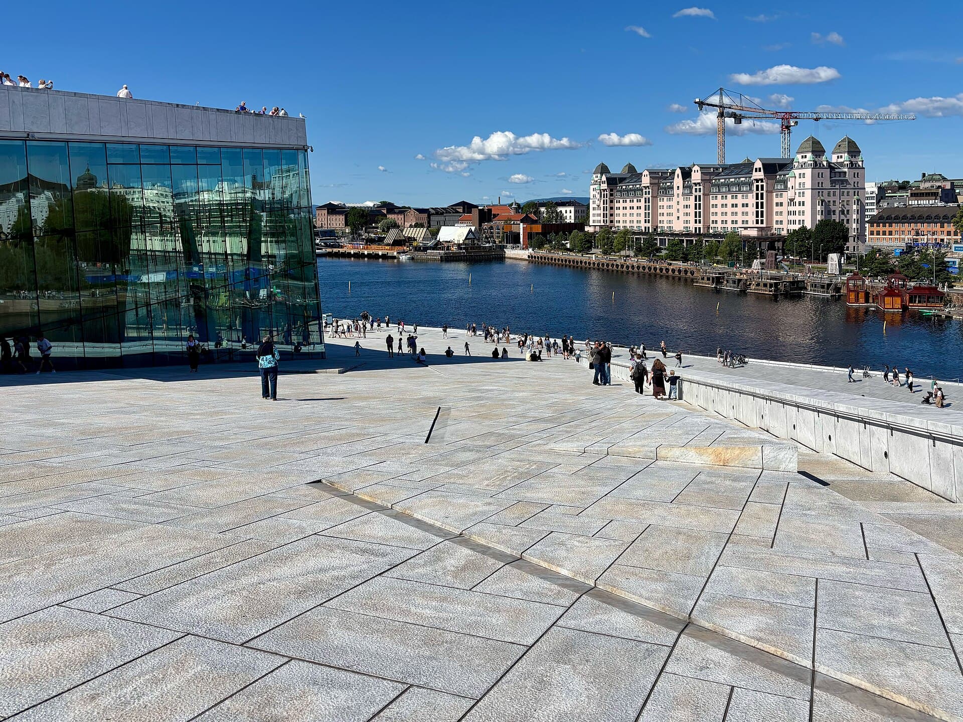Opera house roof, Oslo